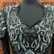 Load image into Gallery viewer, Vintage 80’s Laurence Kazar Beaded Sequin Dress
