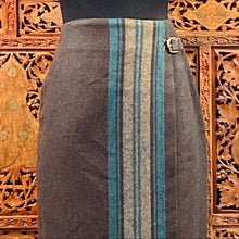Load image into Gallery viewer, Vintage Michele Wool Blend Wrap Skirt