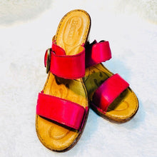 Load image into Gallery viewer, Born Shoes Women’s Leather Strapless Sandals