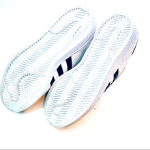 Load image into Gallery viewer, Adidas Superstar Low Top Shoes w/Fat Shoe Laces