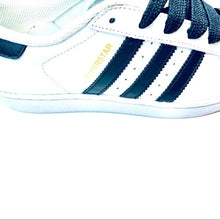 Load image into Gallery viewer, Adidas Superstar Low Top Shoes w/Fat Shoe Laces