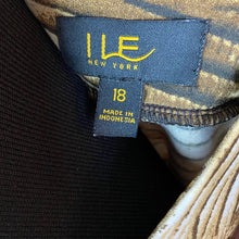 Load image into Gallery viewer, ILE New York Sheath Dress with Tie Belt
