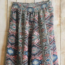 Load image into Gallery viewer, Charolette Russe Palazzo Tribal Pattern Pants