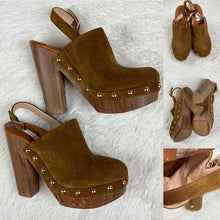 Load image into Gallery viewer, INC International Women’s Mule Platform Heels