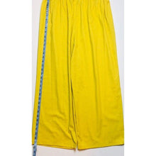 Load image into Gallery viewer, RIS Women’s Wide Leg Linen Yellow Pants