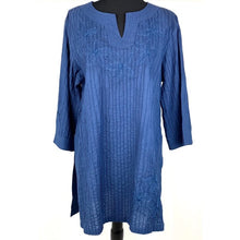 Load image into Gallery viewer, Water Sister Dry Goods Handmade Embroidered Tunic
