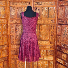 Load image into Gallery viewer, Berry Love Lace Tank Mini Dress NWT