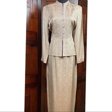 Load image into Gallery viewer, Adrianna Papéll Vintage Silk Suit Embroidered
