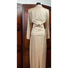 Load image into Gallery viewer, Adrianna Papéll Vintage Silk Suit Embroidered