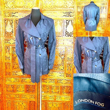 Load image into Gallery viewer, London Fog Women’s Trench Coat Raincoat