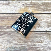 Load image into Gallery viewer, Totally Rad Whiskey Wednesday Flask NWT