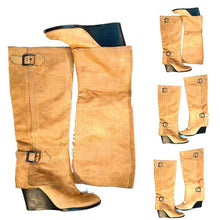 Load image into Gallery viewer, (SOLD) Vince Camuto Leather Knee High Boots