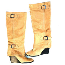 Load image into Gallery viewer, (SOLD) Vince Camuto Leather Knee High Boots