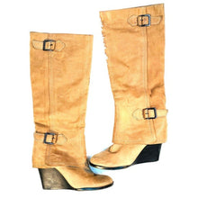 Load image into Gallery viewer, (SOLD) Vince Camuto Leather Knee High Boots