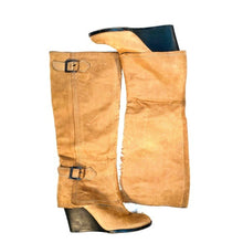 Load image into Gallery viewer, (SOLD) Vince Camuto Leather Knee High Boots