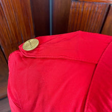 Load image into Gallery viewer, Hearts Vintage 80’s Red Dress with Shoulder pads