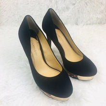 Load image into Gallery viewer, (SOLD) Gianni Bini Black Suede Stiletto Heel Pump