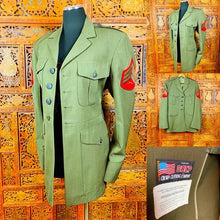 Load image into Gallery viewer, U.S.M.C. Marine Corps Service Coat Jacket