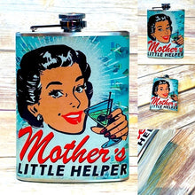 Load image into Gallery viewer, Totally Rad Mother’s Little Helper Flask NWT