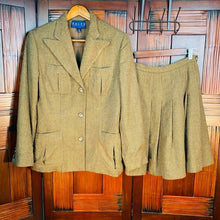 Load image into Gallery viewer, Vintage Ralph Lauren Blue Label Skirt Suit