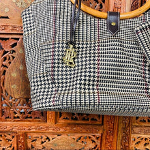 Load image into Gallery viewer, Vintage Ralph Lauren Houndstooth Shoulder Bag