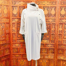 Load image into Gallery viewer, Vintage Leslie Fay Cowl Neck Sweater Dress