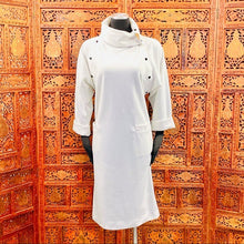 Load image into Gallery viewer, Vintage Leslie Fay Cowl Neck Sweater Dress