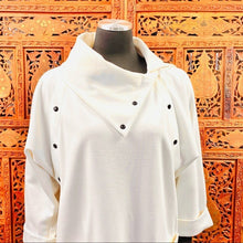 Load image into Gallery viewer, Vintage Leslie Fay Cowl Neck Sweater Dress