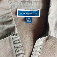 Load image into Gallery viewer, Karen Scott Women’s Polo Blouse