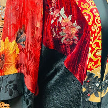 Load image into Gallery viewer, Vintage 80’s Spencer Alexis Velvet Satin Cardigan