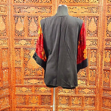 Load image into Gallery viewer, Vintage 80’s Spencer Alexis Velvet Satin Cardigan