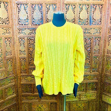 Load image into Gallery viewer, The Estate Cable Crew Men’s Club Room Sweater