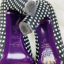 Load image into Gallery viewer, Vero Couio Pin-Up Couture Polka Dot Heels