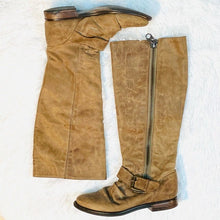 Load image into Gallery viewer, Steve Madden Raw Leather Boots