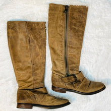 Load image into Gallery viewer, Steve Madden Raw Leather Boots