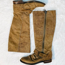 Load image into Gallery viewer, Steve Madden Raw Leather Boots