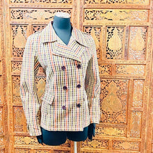 Load image into Gallery viewer, Wet Seal Junior’s Plaid Jacket
