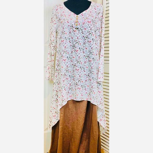 Women’s 2-Layer Asymmetrical Boho Dress