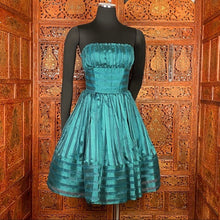 Load image into Gallery viewer, Betsey Johnson Emerald Green Cocktail Dress
