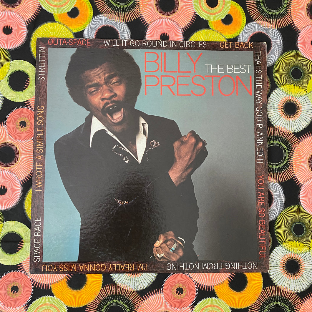 Vintage Billy Preston The Best Album 1974 thru 1982 (NFS)