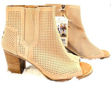 Load image into Gallery viewer, Toms Peep Toe Bootie
