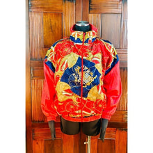 Load image into Gallery viewer, Vintage Pentathlon Versace Medusa Inspired Bomber
