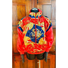 Load image into Gallery viewer, Vintage Pentathlon Versace Medusa Inspired Bomber
