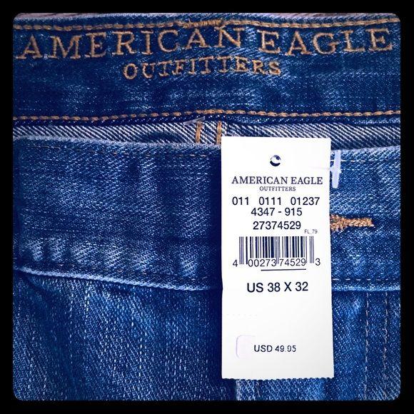 (SOLD) American Eagle Men’s Light Wash Jeans 38×32