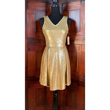 Load image into Gallery viewer, Copper Key🗝 Sequin Mini Dress

