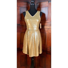 Load image into Gallery viewer, Copper Key🗝 Sequin Mini Dress
