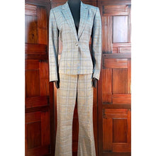 Load image into Gallery viewer, Antonio Melani Women’s Plaid Pant Suit
