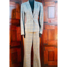 Load image into Gallery viewer, Antonio Melani Women’s Plaid Pant Suit

