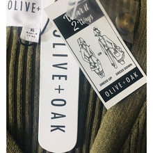 Load image into Gallery viewer, Sak’s Off 5th Olive &amp; Oak Heather 2-way Dress

