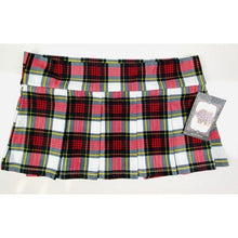 Load image into Gallery viewer, Be Wicked! Pleated Plaid School Girl Skirt
